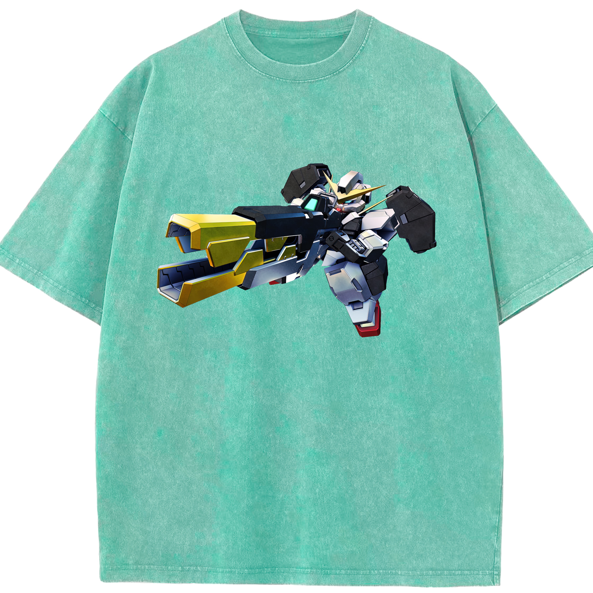（画像用） 機動戦士ガンダム Mobile Suit Gundam 綿100% ヴィンテージ風 半袖Tシャツ（フロントプリント）